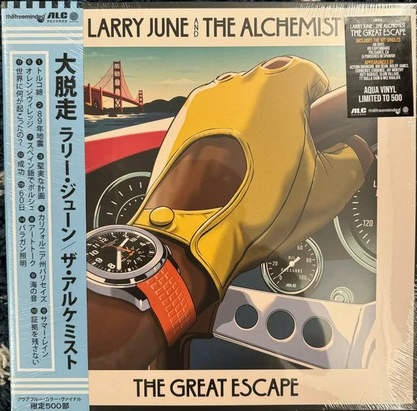 Larry June And Alchemist - Larry June And Alchemist - The Great Escape LP vinyl record cover