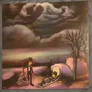 Ankhlejohn X Look Damien! - Ankhlejohn X Look Damien! - The Dead Don't Die LP vinyl record cover