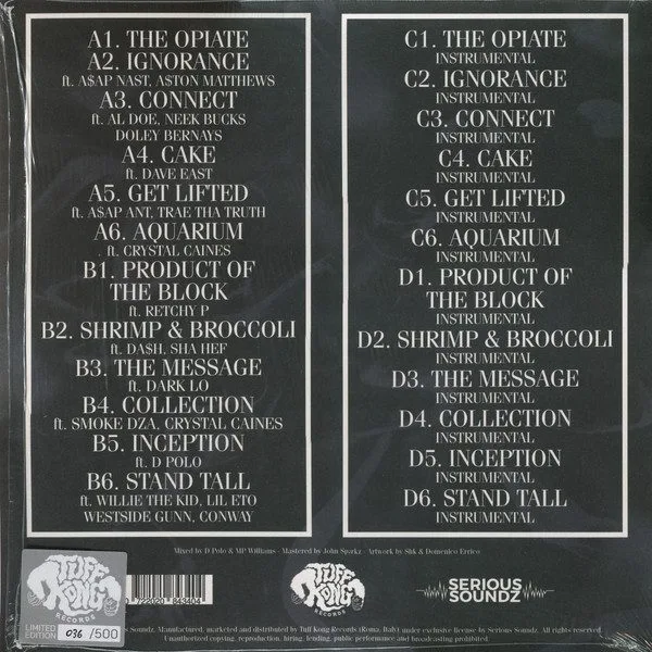 V Don - V Don - The Opiate 2xLP vinyl record cover