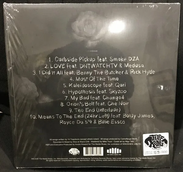 14 Trapdoors & Camoflauge Monk - 14 Trapdoors & Camoflauge Monk - Eileen LP vinyl record cover