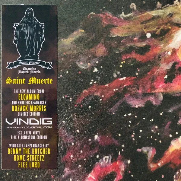 Elcamino (2) & Bozack Morris - Elcamino (2) & Bozack Morris - Saint Muerte LP vinyl record cover