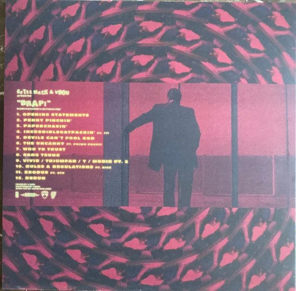 Estee Nack - Estee Nack, V Don - BRAP (Born Rewards & Penalties) LP vinyl record cover