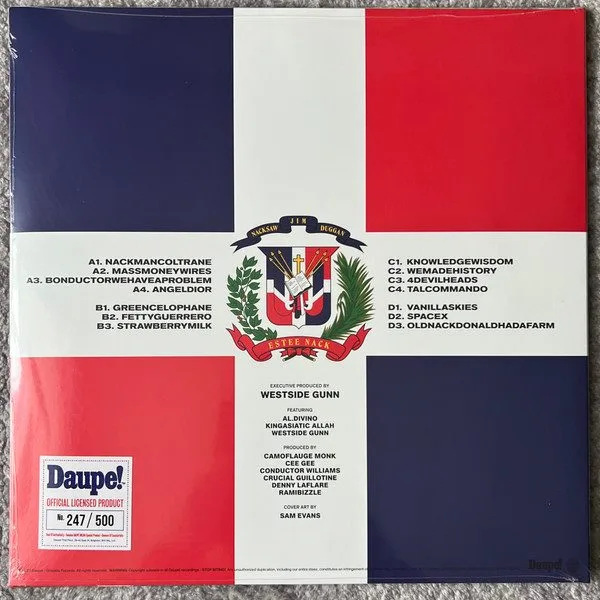 Estee Nack - Estee Nack - Nacksaw Jim Duggan 2xLP vinyl record cover