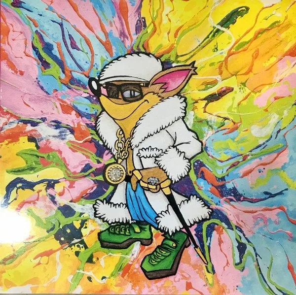 Rahiem Supreme x Al.divino - Rahiem Supreme x Al.divino - Splash Bandicoot LP vinyl record cover