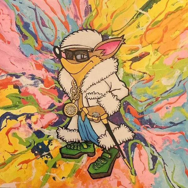 Rahiem Supreme x Al.divino - Rahiem Supreme x Al.divino - Splash Bandicoot LP vinyl record cover