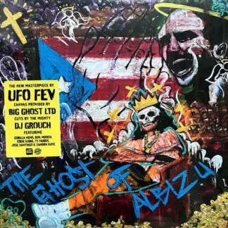 UFO FEV & Big Ghost LTD - UFO FEV & Big Ghost LTD - The Ghost Of Albizu LP vinyl record cover