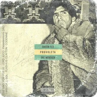 Cousin Feo x Dre Mendoza - Cousin Feo x Dre Mendoza - Provoleta 12" vinyl record cover