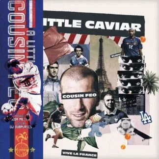Cousin Feo x Keor Meteor - Cousin Feo x Keor Meteor - A Little Caviar 12" vinyl record cover