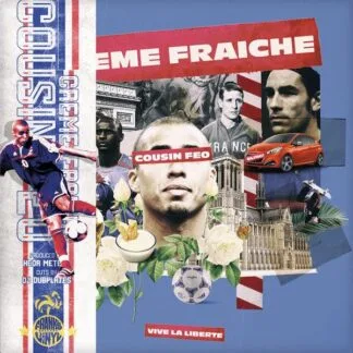Cousin Feo x Keor Meteor - Cousin Feo x Keor Meteor - Creme Fraiche LP vinyl record cover