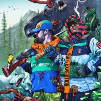 Raz Fresco & Futurewave (2) - Raz Fresco & Futurewave (2) - Gorgeous Polo Sportsmen LP vinyl record cover