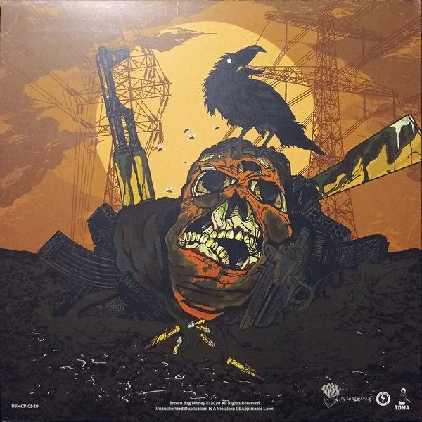 Asun Eastwood & Futurewave (2) - Daniel Son (2), Asun Eastwood & Futurewave (2) - Bite The Bullet LP vinyl record cover