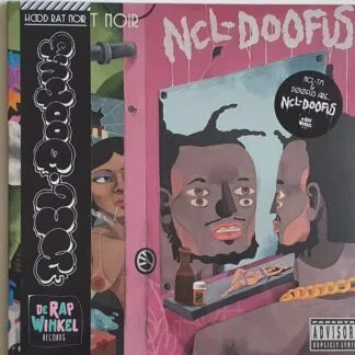NCL-TM & DøøFus - NCL-TM & DøøFus - Hood Rat Noir LP vinyl record cover