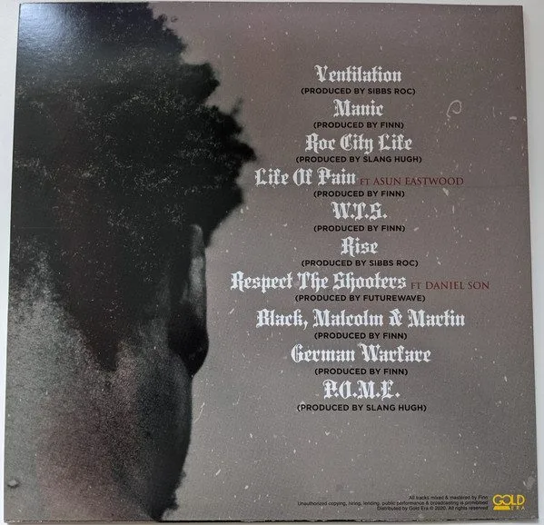 Family Gang Black - Family Gang Black - Ventilation LP vinyl record cover