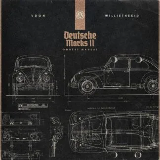 V Don x Willie The Kid - V Don x Willie The Kid - Deutsche Marks II LP vinyl record cover