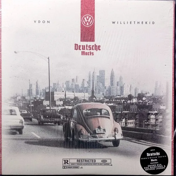 V Don x Willie The Kid - V Don x Willie The Kid - Deutsche Marks LP vinyl record cover