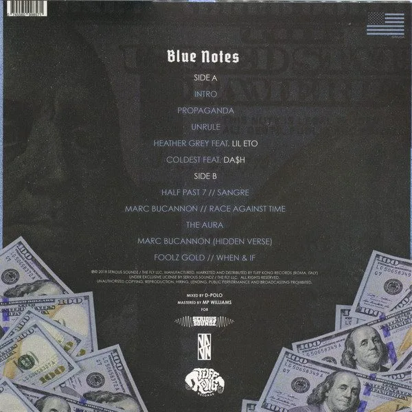 V Don & Willie The Kid - V Don & Willie The Kid - Blue Notes 12" vinyl record cover
