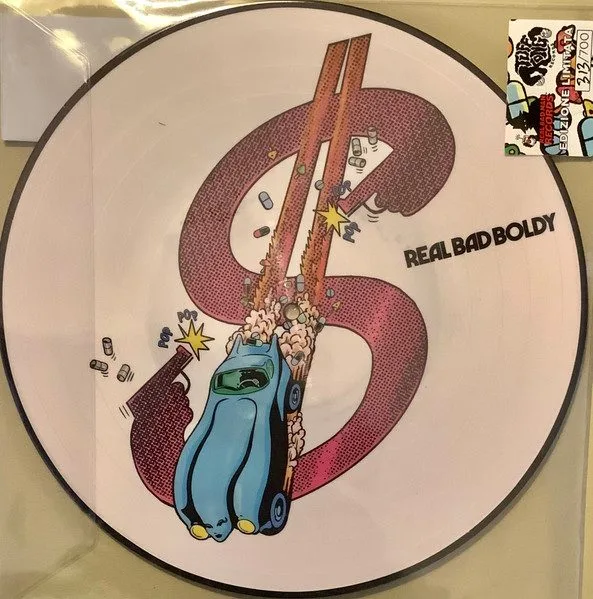 Boldy James & Real Bad Man - Boldy James & Real Bad Man - Real Bad Boldy LP vinyl record cover