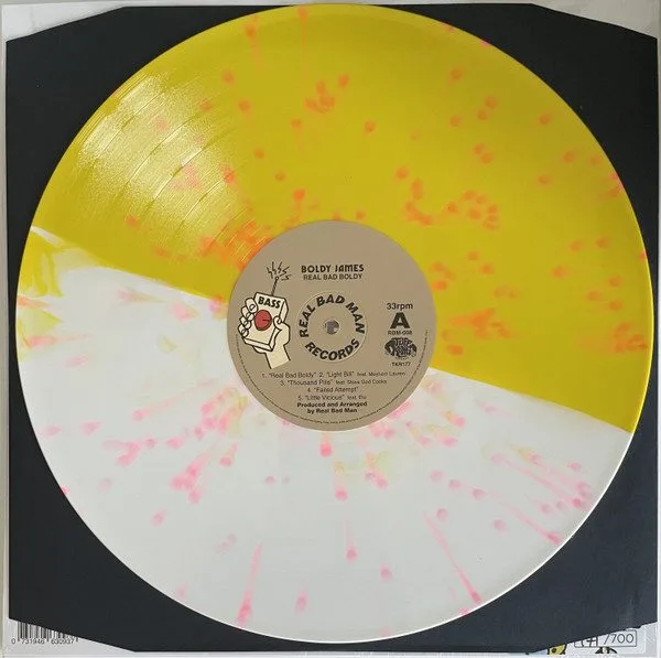 Boldy James & Real Bad Man - Boldy James & Real Bad Man - Real Bad Boldy LP vinyl record cover