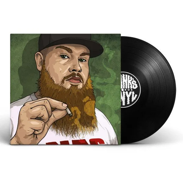 Crimeapple - Crimeapple, Frank's Vinyl - Tres Leches / Blimpies 12" vinyl record cover