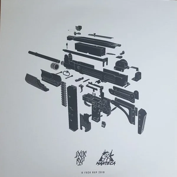 Crimeapple - Crimeapple - Metralleta LP vinyl record cover