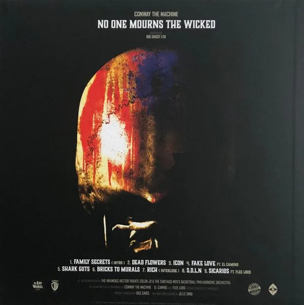 Conway The Machine X Big Ghost LTD - Conway The Machine x Big Ghost LTD - No One Mourns The Wicked LP vinyl record cover