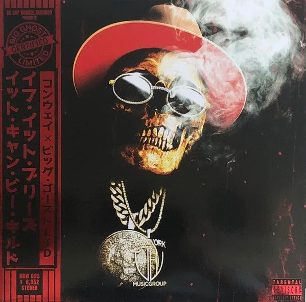 Conway The Machine X Big Ghost LTD - Conway The Machine x Big Ghost LTD - If It Bleeds It Can Be Killed LP vinyl record cover