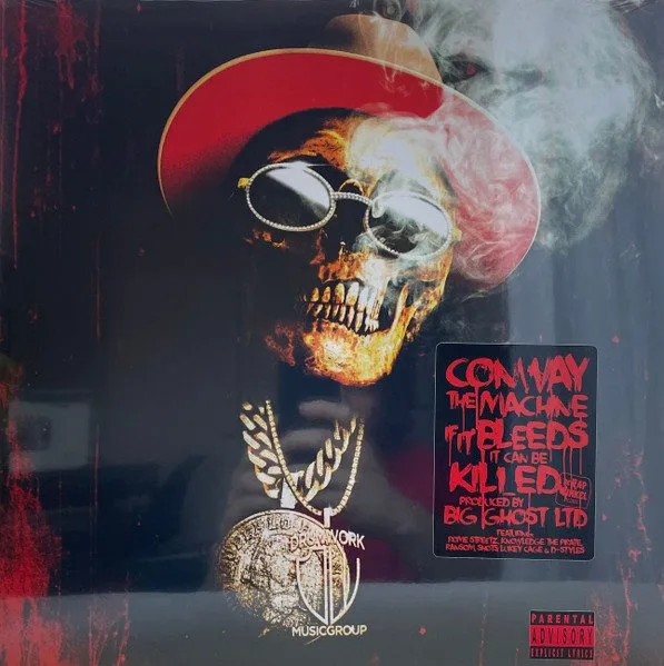 Conway The Machine X Big Ghost LTD - Conway The Machine x Big Ghost LTD - If It Bleeds It Can Be Killed LP vinyl record cover