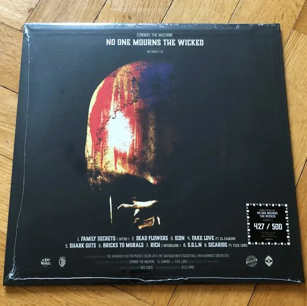 Conway The Machine X Big Ghost LTD - Conway The Machine x Big Ghost LTD - No One Mourns The Wicked LP vinyl record cover