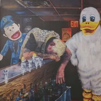 Lil Ugly Mane - Lil Ugly Mane - Volcanic Bird Enemy And The Voiced Concern 2xLP vinyl record cover