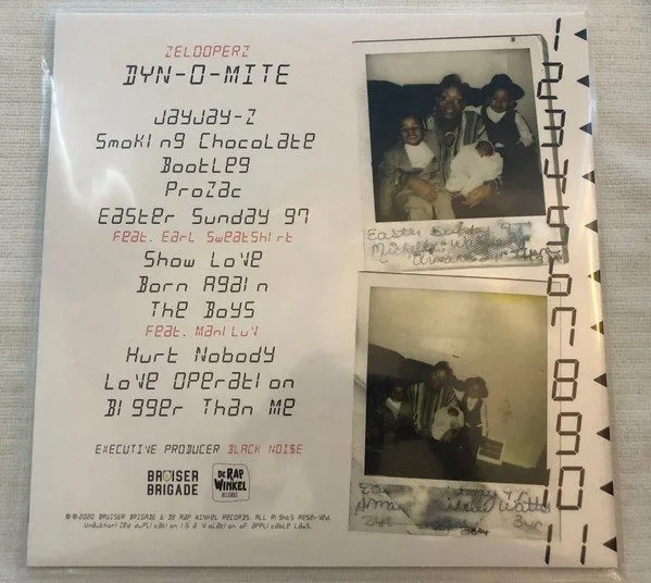 Zelooperz - ZelooperZ - Dyn-O-Mite LP vinyl record cover