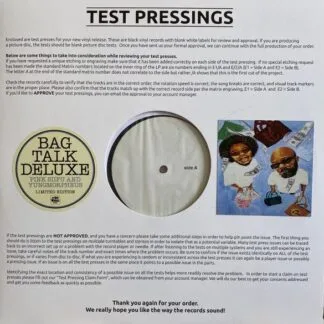 Pink Siifu & Yungmorpheus - Pink Siifu & Yungmorpheus - Bag Talk Deluxe LP vinyl record cover