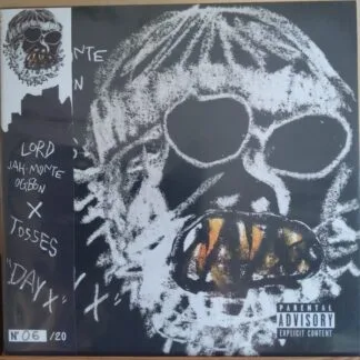 Lord Jah-Monte Ogbon - Tosses, Lord Jah-Monte Ogbon - Day X 12" vinyl record cover