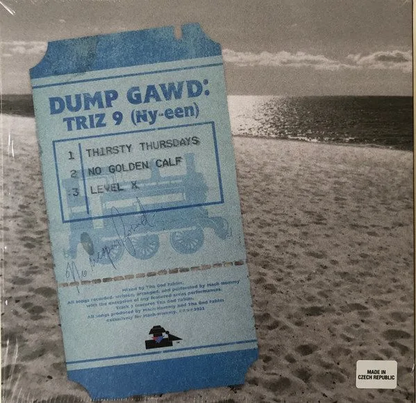 Mach-Hommy - Mach-Hommy - Dump Gawd: Triz 9 10" vinyl record cover