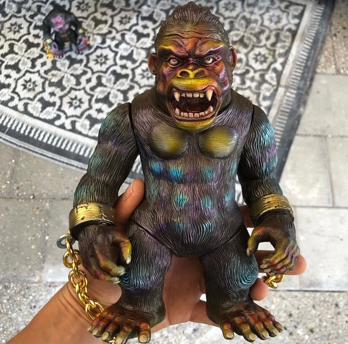 Siccaluna Oozaru sofubi vinyl toy
