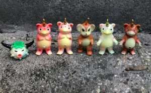 USTOYS- Booska (set) USTOYS- Booska (set) sofubi vinyl toy