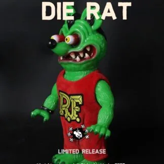 DIEMOUSE Rat Fink sofubi vinyl toy