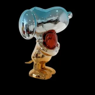 Martin de Noir Chrome Love chrome sculpture