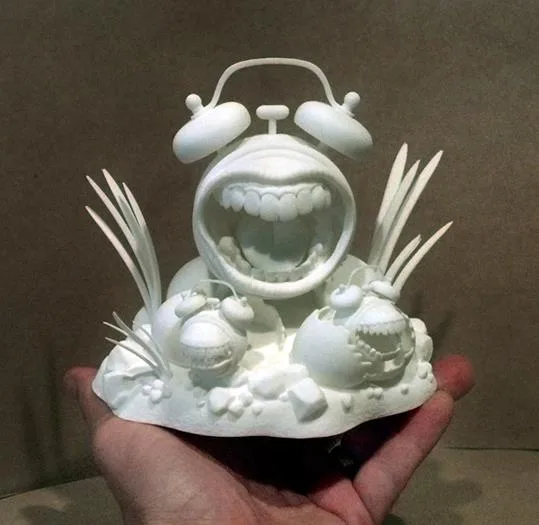 Joe Fenton 'Laughing Clock' sculpture