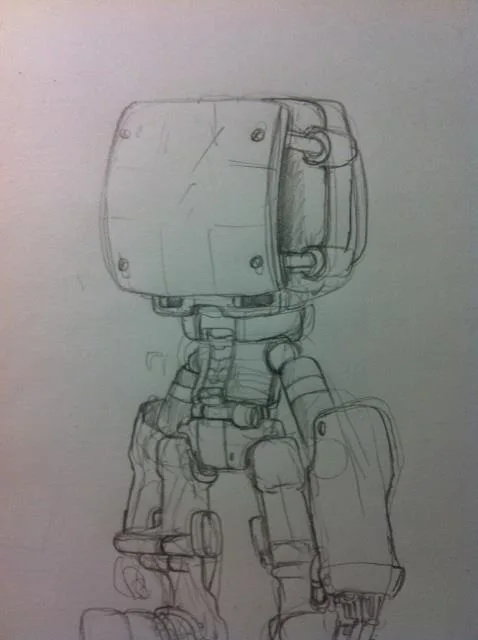 Kaijin Toy scribbling