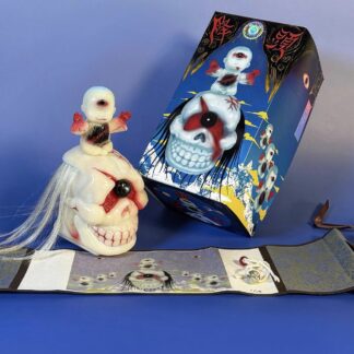 Kurozan - Monk and Skull (15cm)