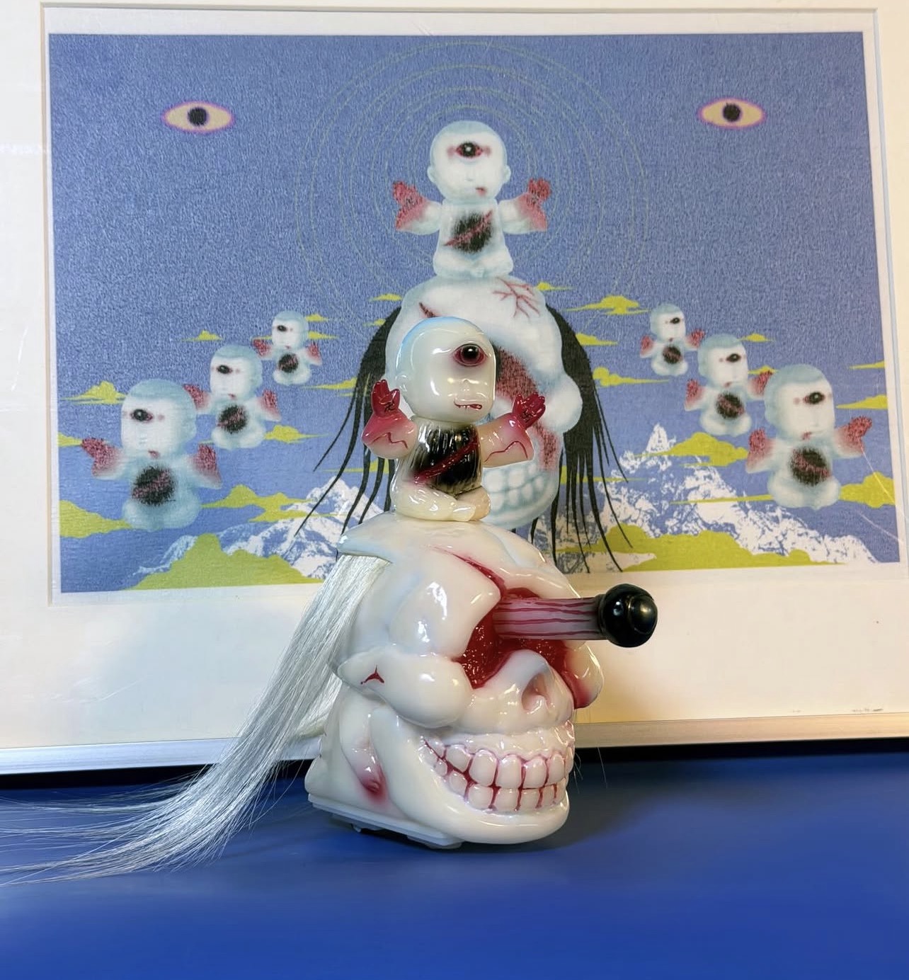 Kurozan - Monk and Skull (15cm) - Image 2